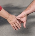 couples hands